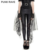 Q-287 Latest Cute Short Net Mesh Swallowtail Mini Lace Gothic Dress?-??Punk Rave Clothing