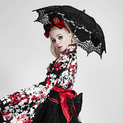 S-083 Fashion Lolita Style black Umbrella Accessories?-??Punk Rave Clothing