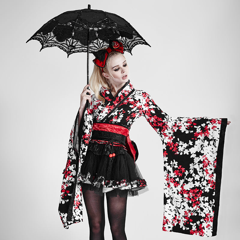 S-083 Fashion Lolita Style black Umbrella Accessories?-??Punk Rave Clothing