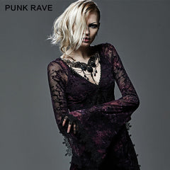 S-157 Flower Embroidery Egyptian Fancy Beads Necklace Gothic Accessories?-??Punk Rave Clothing