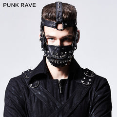 S-158 New Design Men Rivet Mask Accessories?-??Punk Rave Clothing