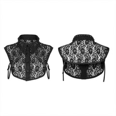 WS-411LHF Gothic independent lace collar?-??Punk Rave Clothing