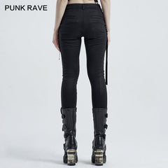 WK-426XCF Punk stretch leggings?-??Punk Rave Clothing
