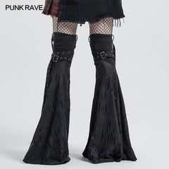 WS-396JTF Punk horn leg sleeve?-??Punk Rave Clothing