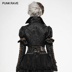 WY-1133XDF Steampunk desperate crisis short coat?-??Punk Rave Clothing