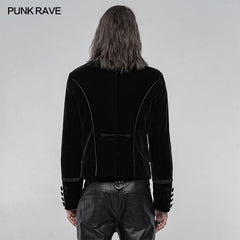 WY-1269LDM Exquisitely embroidered gothic jacket?-??Punk Rave Clothing