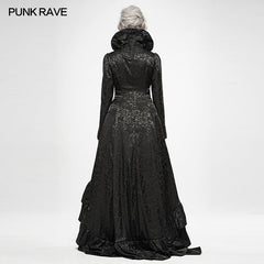 WY-1137 Gothic Witchs Wedding Dress Long Coat?-??Punk Rave Clothing