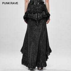 WQ-441BQF Steampunk Gorgeous Noble Fishtail Skirt?-??Punk Rave Clothing