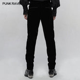 WK-442XCM Exquisite Gothic Embroidered Trousers?-??Punk Rave Clothing