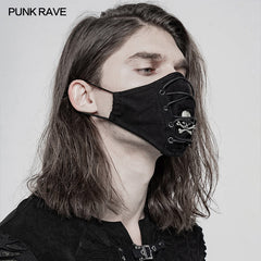 WS-376KZM Daily Punk Ghost Head Mask?-??Punk Rave Clothing
