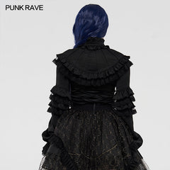 WLY-098CCF Lolita gorgeous lace shirt?-??Punk Rave Clothing