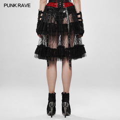 WLQ-095BQF Lolitas taboo cage skirt?-??Punk Rave Clothing