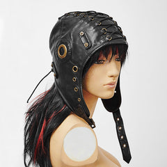 S-163 Aviator Bomber Hat Trooper Trapper Pilot Hat Accessories?-??Punk Rave Clothing