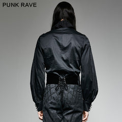 S-188 Big Plate Velvet Button Noble Temperament Gothic Corset?-??Punk Rave Clothing