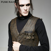 S-192 Antique Brass Metal Military Uniform Medal Accessories?-??Punk Rave Clothing