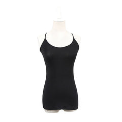 T-296 Cotton Sleeveless Sexy Open Back Elegant Fashion Punk Vest?-??Punk Rave Clothing