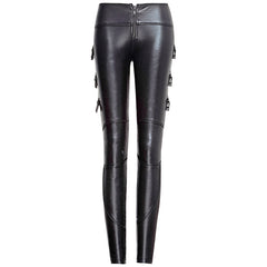 K-143 Shining Stretch Tight Gothic Pants Leggings?-??Punk Rave Clothing