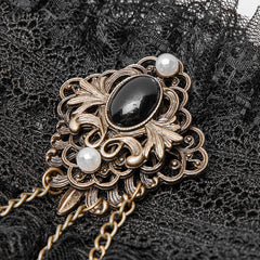 WS-327 Sexy Queen Lace Vintage Gloves?-??Punk Rave Clothing