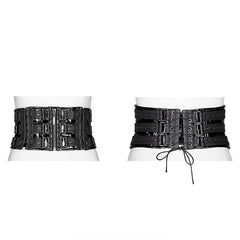 WS-323YDF Love and Imprisonment Heavy Metal Imprisonment Waist Girdle?-??Punk Rave Clothing