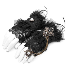 WS-327 Sexy Queen Lace Vintage Gloves?-??Punk Rave Clothing