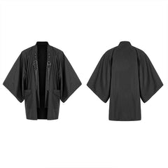WY-1153 Punk metal warrior japanese coat?-??Punk Rave Clothing