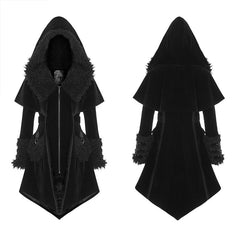 WY-1221ECF Gothic fake two cloaks?-??Punk Rave Clothing