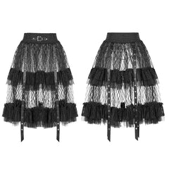WLQ-095BQF Lolitas taboo cage skirt?-??Punk Rave Clothing
