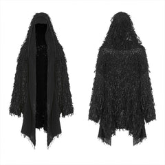 WM-059HMF Decadent Dark Coil Sweater?-??Punk Rave Clothing