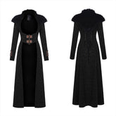 WY-1208LCF Steampunk warm long coats?-??Punk Rave Clothing