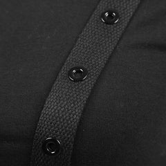 T-339 black Cotton With Separable Sleeve Punk Shirts?-??Punk Rave Clothing