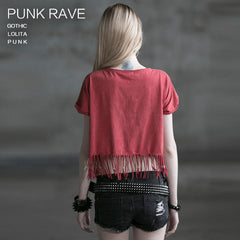 T-355 Popular Plus Size Cute China Supplier Gothic T-shirts?-??Punk Rave Clothing