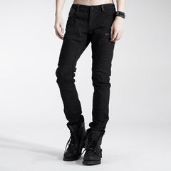 K-154 Popular Style For Men Casual Long Punk Pants?-??Punk Rave Clothing