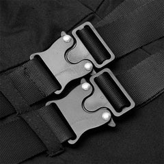 OPQ-673LQF Hard core girl military uniform style double belt A swing dress?-??Punk Rave Clothing