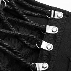 OPQ-615BQF Nifty punk mesh plaid skirt?-??Punk Rave Clothing