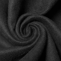 OPY-353ECF Dark Loose Irregular Woolen Coat?-??Punk Rave Clothing