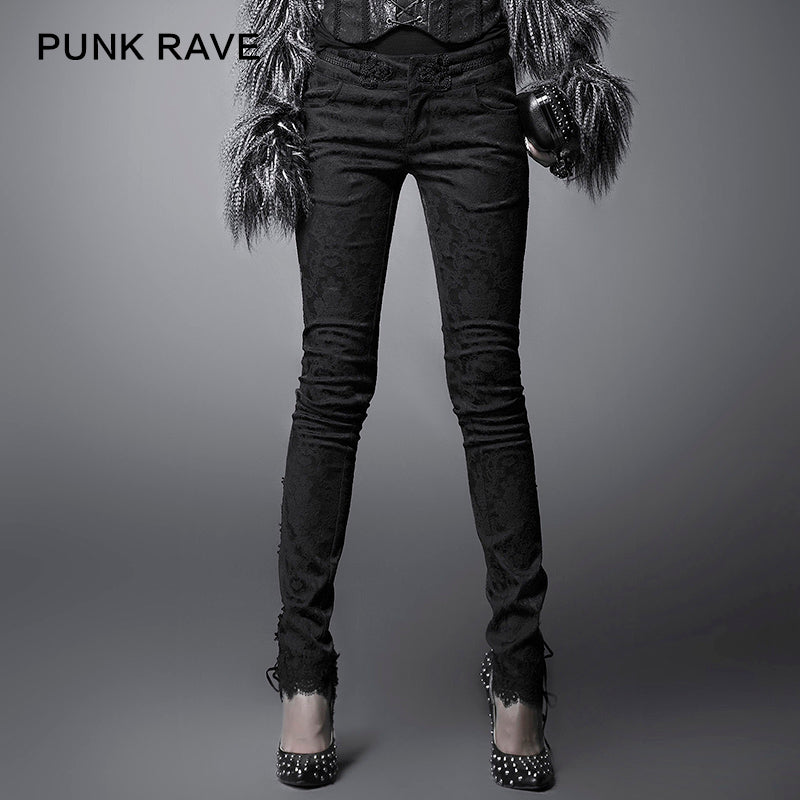 K-164 Decorative Pattern For Fashion Ladies Gothic Pants?-??Punk Rave Clothing