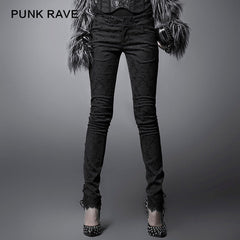 K-164 Decorative Pattern For Fashion Ladies Gothic Pants?-??Punk Rave Clothing