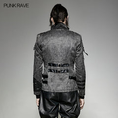 Y-306 Fashion Handsome Popular Military Punk Coat?-??Punk Rave Clothing