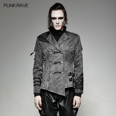 Y-306 Fashion Handsome Popular Military Punk Coat?-??Punk Rave Clothing