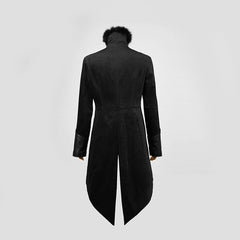 Y-458 Casual Long With Camel Collar Gothic Trench Coats For Men?-??Punk Rave Clothing