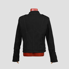 Y-488 black Gentleman Jean Punk Coat With Zip On Sleeves?-??Punk Rave Clothing
