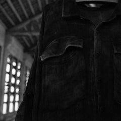 Y-519 black Long Sleeve Thin Punk Shirts With Metal Buttons?-??Punk Rave Clothing