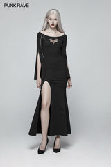 WQ-376 Gothic Bat Code Dress?-??Punk Rave Clothing