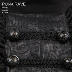 Y-522 Fashion black Soft Gothic Shirt With High Stand Collar For Men?-??Punk Rave Clothing