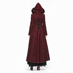 Y-554 Woolen Fabric Victorian Gothic Trench Coats?-??Punk Rave Clothing