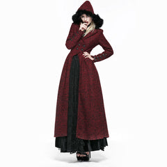 Y-554 Woolen Fabric Victorian Gothic Trench Coats?-??Punk Rave Clothing