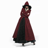 Y-554 Woolen Fabric Victorian Gothic Trench Coats?-??Punk Rave Clothing