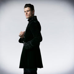 Y-555 Special Design Long Punk Coat With black Grade Buttons?-??Punk Rave Clothing