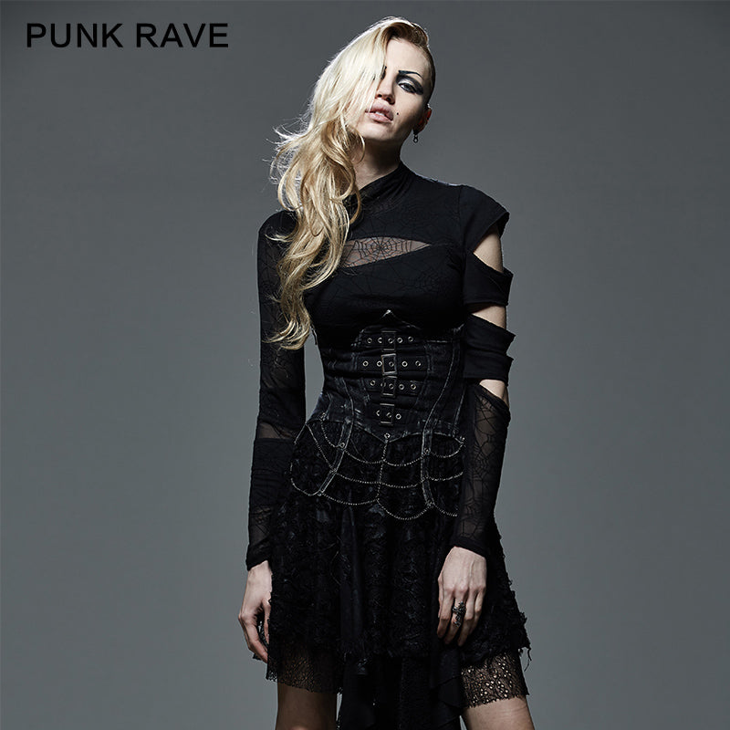 Y-578 Tight Multi-dividing Sexy Punk Accessories Corset For Women?-??Punk Rave Clothing