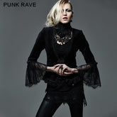Y-583 Lace Short Gothic Coats For Women?-??Punk Rave Clothing